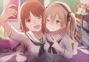 【ガルパン】 西住みほ&島田愛里寿、仲良しな2人 5枚! 【画像・壁紙】 （ガールズ&パンツァー 23）