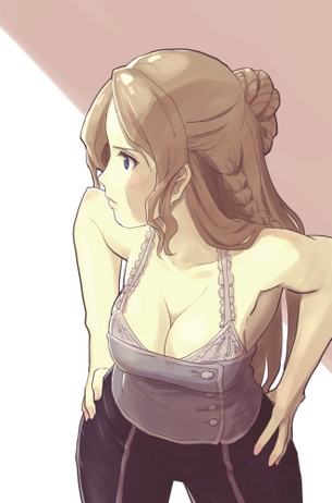 【2次】埋もれてしまいたい柔らかおっぱいの谷間二次エロ画像 その5【谷間】