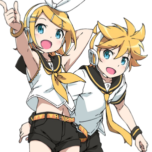 VOCALOID、鏡音リンちゃんの貧乳kawaii エロ画像 vol.3