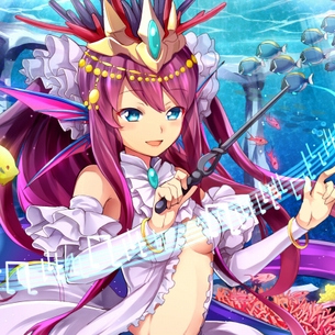 パズル＆ドラゴンズ、セイレーンの人魚カワイイエロ画像