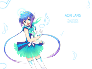 蒼姫ラピスちゃん（ボーカロイド）の透明感溢れるエロ画像 vol.1