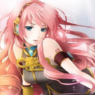 巡音ルカさん（VOCALOID）のピンク髪でエロエロなエロ画像