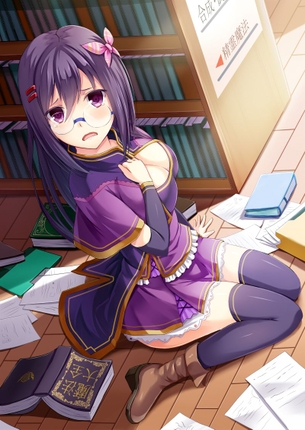 【二次・ZIP】ニーソからはみ出る太ももにかぶりつきたい美少女画像