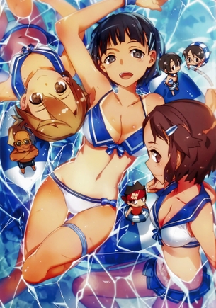 【二次・ZIP】太ももがよりエッチになるガーターリング等付けてる美少女画像