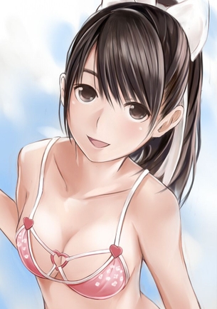 【二次・ZIP】健康的な肢体が悩ましい水着姿の美少女画像