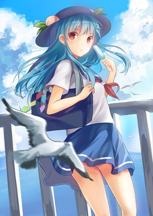 【二次・ZIP】東方Projectの比那名居天子ちゃんの可愛い画像ください！