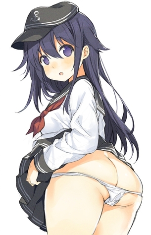 【二次・ZIP】脱ぎかけパンツの美少女エロ画像下さい！