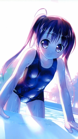 二次元の美少女たちののスクール水着画像 vol.7