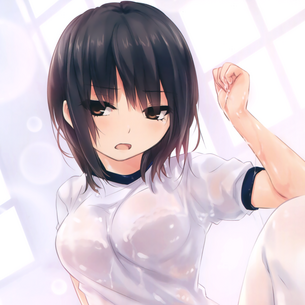 ブルマ美少女のかわいさとエロさときたら・・・。