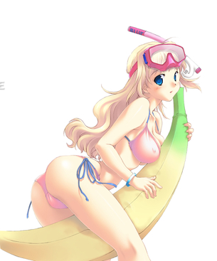 二次元の女の子のHなカラダを堪能できる水着画像 vol.2