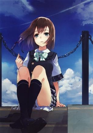 定番！制服美少女のちょっとHだったりするエロ画像 vol.7