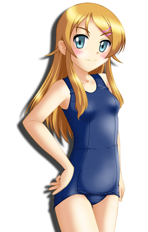 二次元の美少女たちののスクール水着画像 vol.2