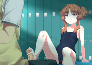 かわいい女の子に足コキされてる二次画像 vol.6