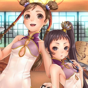 二次元チャイナ娘のエロ画像。太ももとおっぱいどっちがお好き？