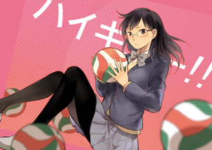 【二次・ZIP】ハイキュー!!の紅二点、清水潔子ちゃんと谷地仁花ちゃんの可愛い画像まとめ