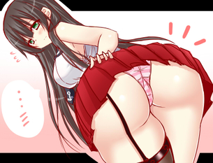 【二次・ZIP】そのままバックで突きたいお尻突き出してる女の子の画像
