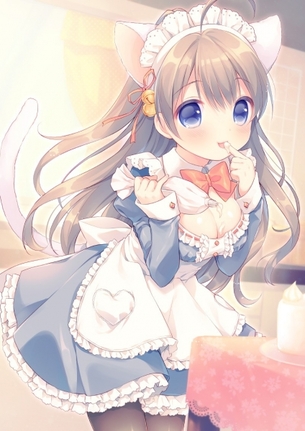 メイドのエロ画像をアップ！