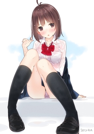 【2次】服や下着が透けてエッチな事になっちゃってる女の子の二次エロ画像 その4【透け透け】