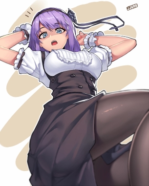【二次・ZIP】すりすりと撫で回したい美少女太もも画像