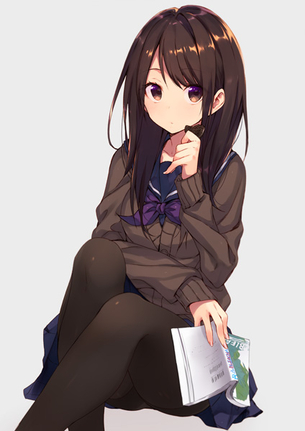【二次・ZIP】薄い布越しの尻と脚が堪らんパンスト・タイツ娘の2次画像