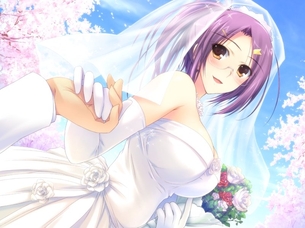 【2次】ウェディングドレス姿の女の子の二次エロ画像 その7【ウェディングドレス】
