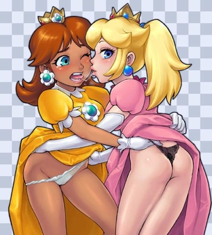 スーパーマリオシリーズの二次元エロ画像。