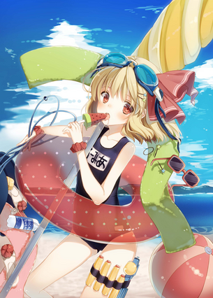 【二次】旧タイプのスクール水着を着た女の子の画像が見たい！ 2