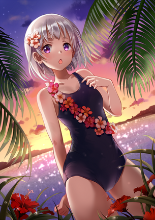 【二次】スクール水着を着た女の子の画像が見たい！ 5