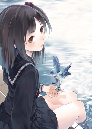 【二次】長袖なセーラー服を着た女の子の可愛い画像が見たい！ 3
