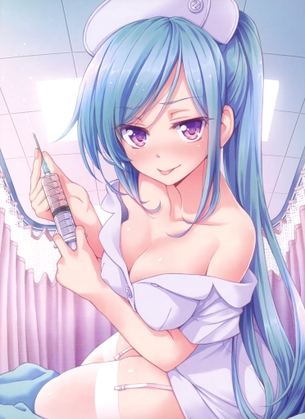 【二次エロ】ナース服をはだけた女の子のちょっとHな画像が見たい！ 2