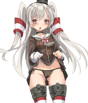 【二次・ZIP】直ぐに脱がせられる紐パン穿いてる可愛い女の子の画像