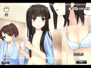 【二次・ZIP】後少しなのに乳首が見えない鉄壁ディフェンスの髪ブラ美少女画像