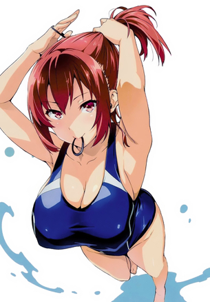 【二次・ZIP】思わず目がいっちゃう巨乳美少女の谷間画像