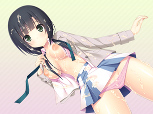 【二次・ZIP】脱ぎかけの衣服が性欲をそそる女の子のエッチな画像ください