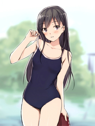 スクール水着は未成熟な少女のカラダのラインがくっきり vol.11