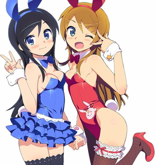 桐乃とあやせが可愛すぎる、俺妹のHな画像を集めました。 vol.1