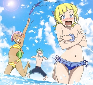 エウレカセブンAOのフレアとエレナほか、のエロ画像 vol.1