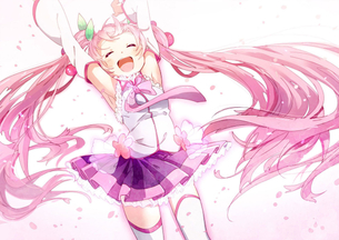 2次元 春だし満開の笑顔した桜ミクちゃんの画像ください！ 43枚
