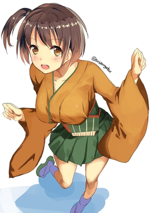 艦これ、飛龍ちゃんのスカートめくりたくなるエロ画像