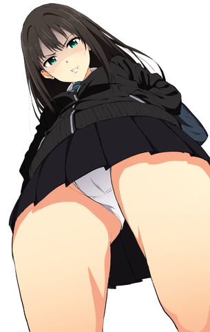 【二次・ZIP】小人になっても良いかなと思うローアングル視点の美少女二次画像