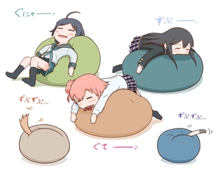 【二次・ZIP】人をダメにするソファと女の子の2次画像まとめ