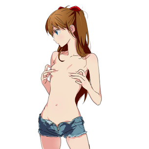 新世紀エヴァンゲリオン、アスカの貧乳カワイイエロ画像を集めました。
