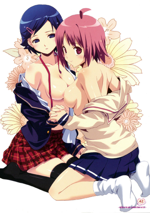 少女たちの百合画像って、エロいのに清楚な感じがするのはなぜだろう？ vol.3