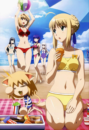 シーズン関係なく眼福な、二次美少女の水着画像 vol.3