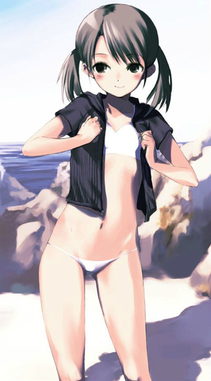 未成熟な少女たちの水着姿が素敵すぎるエロ画像 vol.7