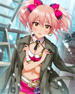 ギャル系アイドル、城ヶ崎美嘉ちゃん（シンデレラガールズ）のエロ画像