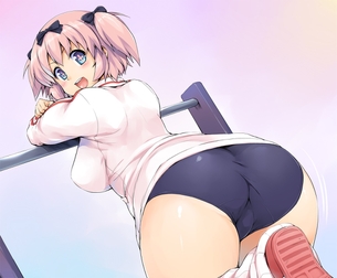 ムチムチ巨乳体型とブルマの組み合わせって至高だよな！？って二次エロ画像