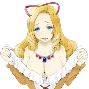 ソリュシャン・イプシロン（オーバーロード）の金髪巨乳お嬢様なエロ画像