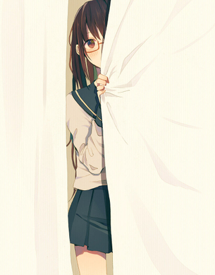 照れたり恥ずかしがったりしてる女の子の画像ください