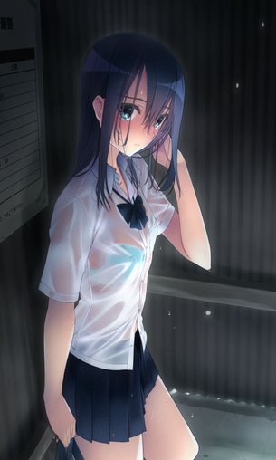濡れ透けのエッチな魅力が分かるエロ画像